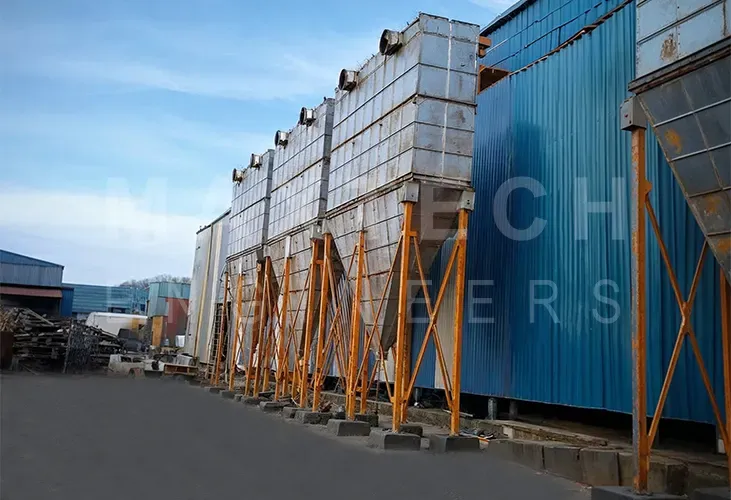 Fume Extraction System Installed at Steel Manufacturing Company, Exported to Tanzania and Kenya