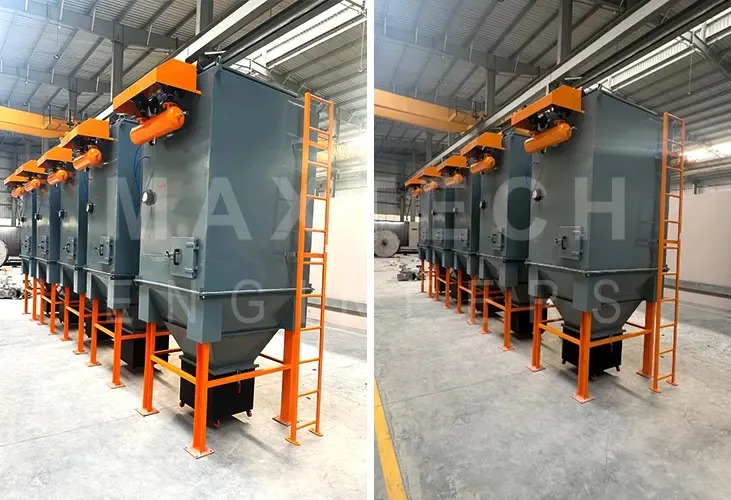 Vent Filter Standalone Dust Collector for Silo Sand Process Installed at Foundry Company