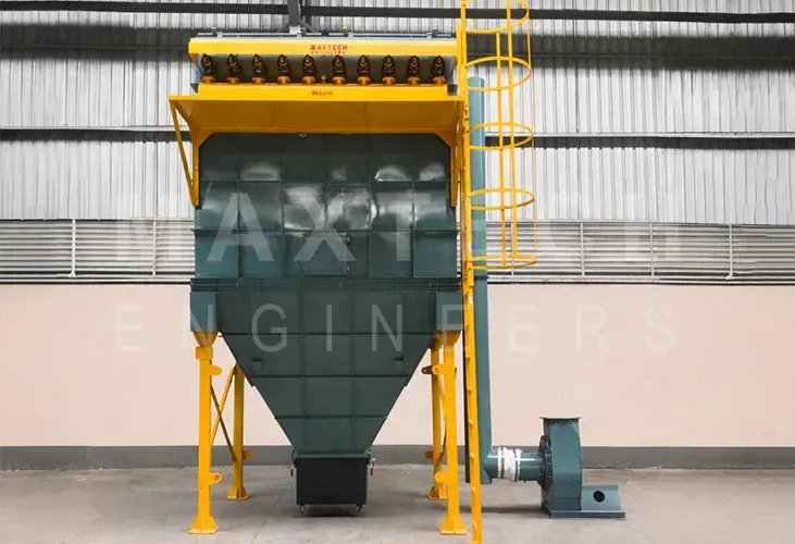 Dust Collection System Installed at Fertilizers & Pesticides Manufacturing & Processing Company