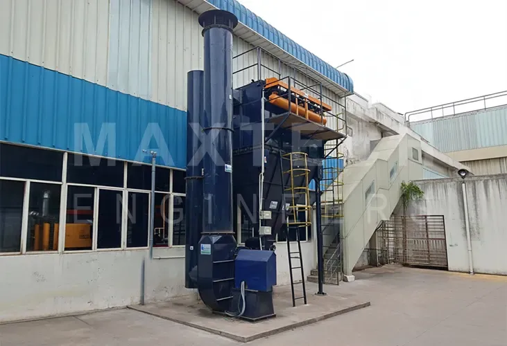 Fume Extraction System for CNC Plasma Cutting and Welding Manufacturing Process