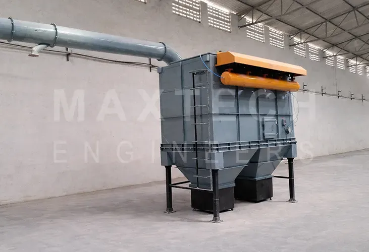 Dust Collection System for Glaze Line Process at Ceramic Tiles Manufacturing Company
