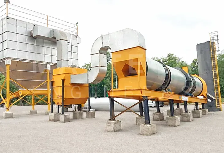 Dust Collection System Installed at Asphalt Drum Mix Processing Company