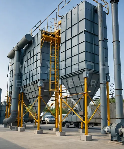 Reverse Pulse Jet Bag-Cage Type Dust Collector photo 2