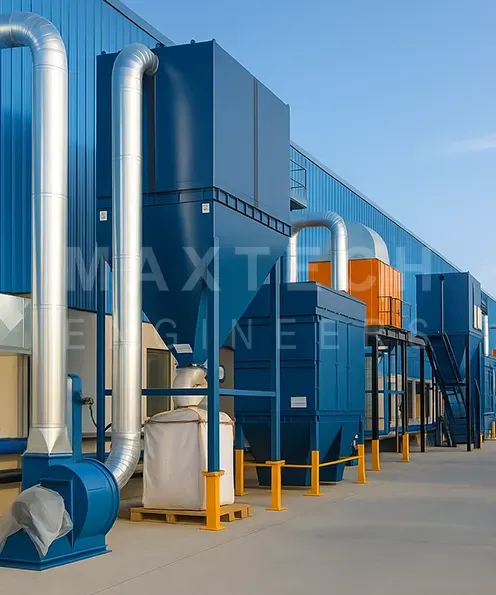 Reverse Pulse Jet PUF Insulated Type Dust Collector photo 2
