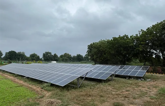 Solar power plant