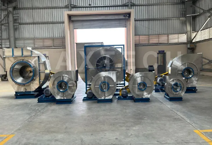 Sets of Industrial Stainless Steel Centrifugal Blowers